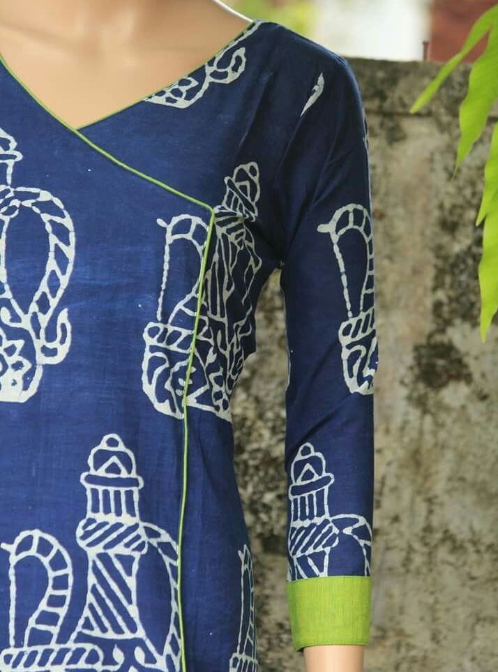 Churidar piping top